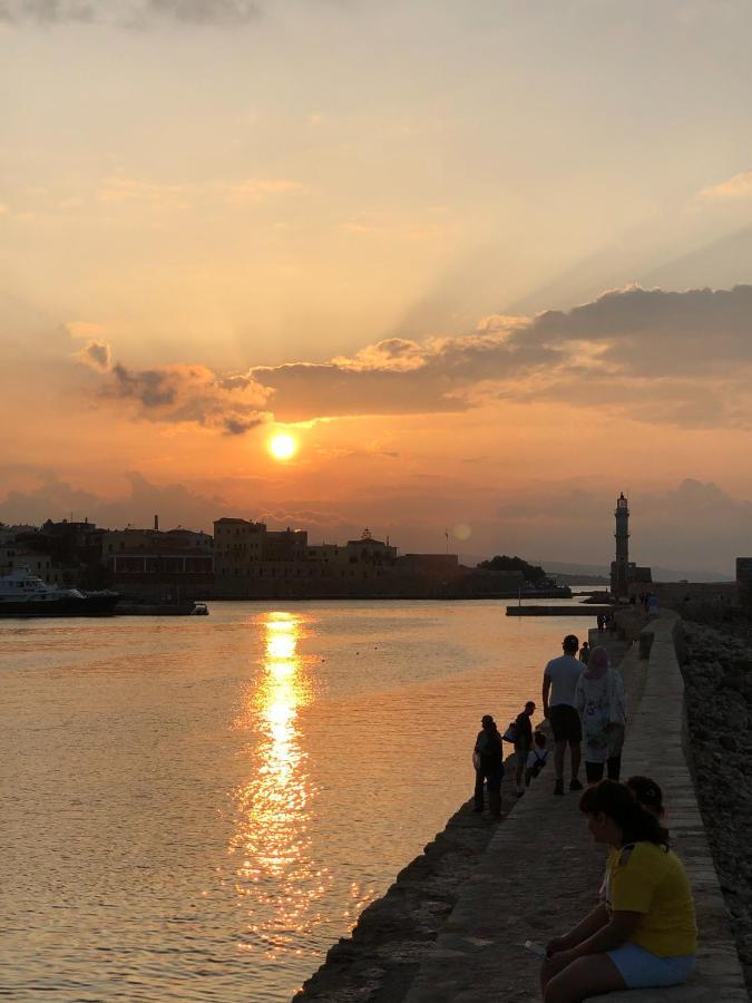 Myrtia Apartment Few Steps From The Sea Chania  ภายนอก รูปภาพ